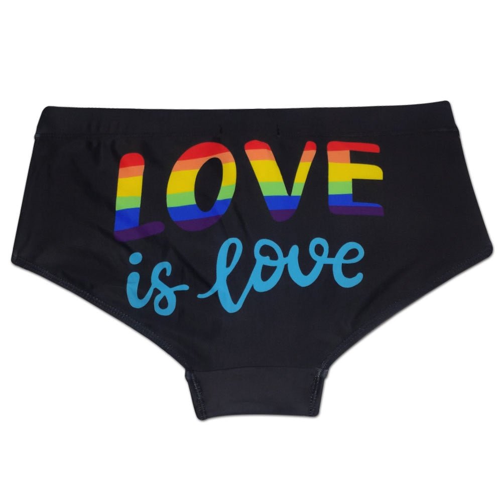 Love is Love Swim Trunks