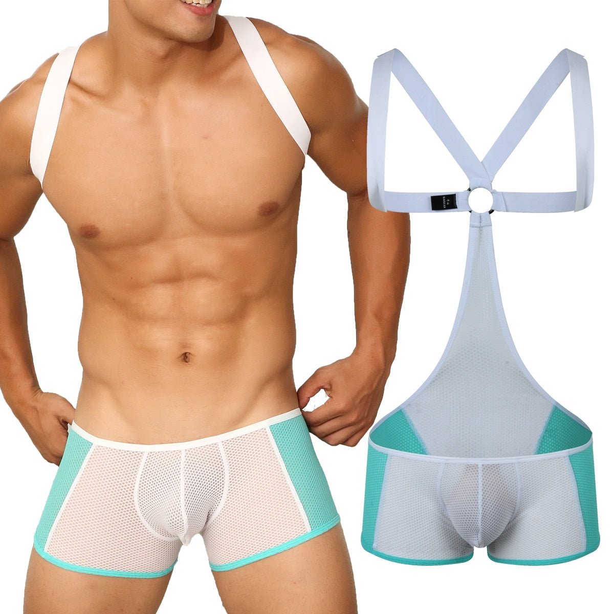 Mesh Backpack Boxer Briefs