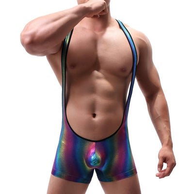 Metallic Rainbow Singlet - Oh My Underwear