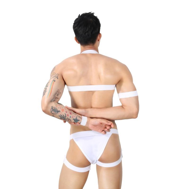 O-Ring Harness with Garter Briefs