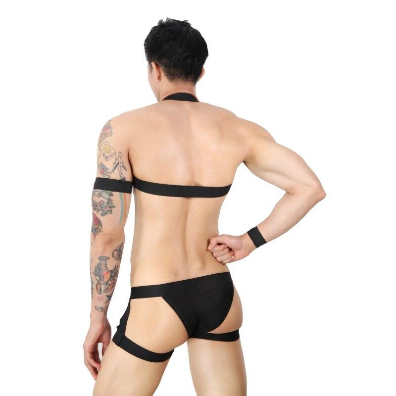 O-Ring Harness with Garter Briefs