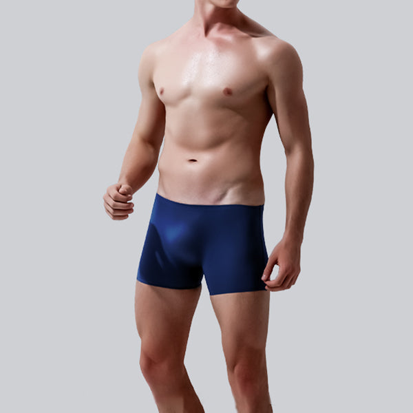 3 Pack Cool Trackless Thin Pouch Men's Boxer Briefs - versaley