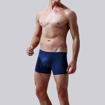 3 Pack Cool Trackless Thin Pouch Men's Boxer Briefs - versaley