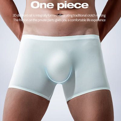 3 Pack Cool Trackless Thin Pouch Men's Boxer Briefs - versaley