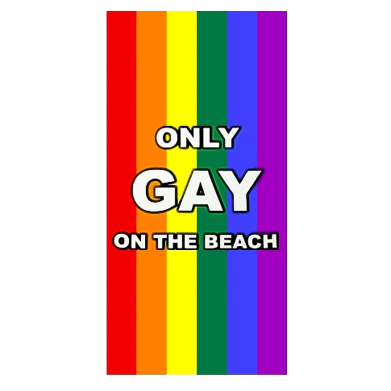 Pride Rainbow Beach Towel Beach Towel