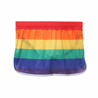 Rainbow Convertible Mesh Boxer Briefs