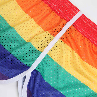 Rainbow Convertible Mesh Boxer Briefs