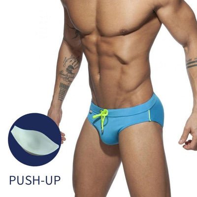Rainbow Pocket Swim Briefs swimwear