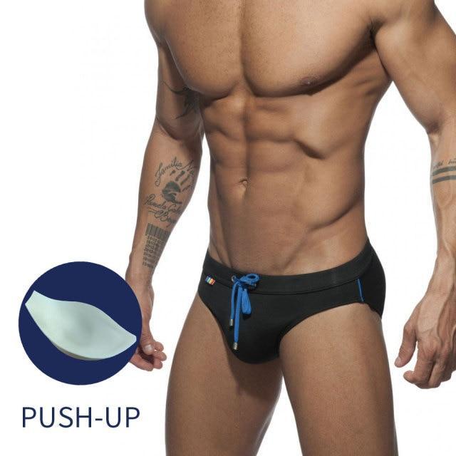Rainbow Pocket Swim Briefs swimwear