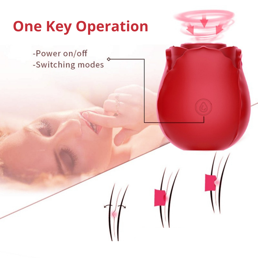 Rose Suctional Vibrator versaley Rose Suctional Vibrator versaley