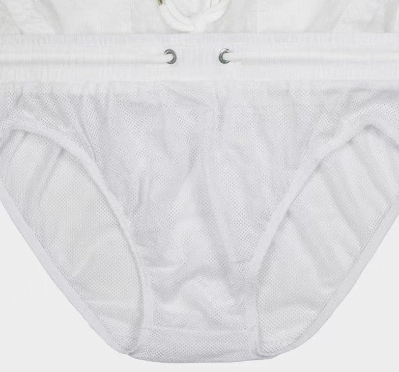 Transparent Pocketed Board Shorts