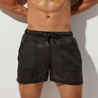 Transparent Pocketed Board Shorts