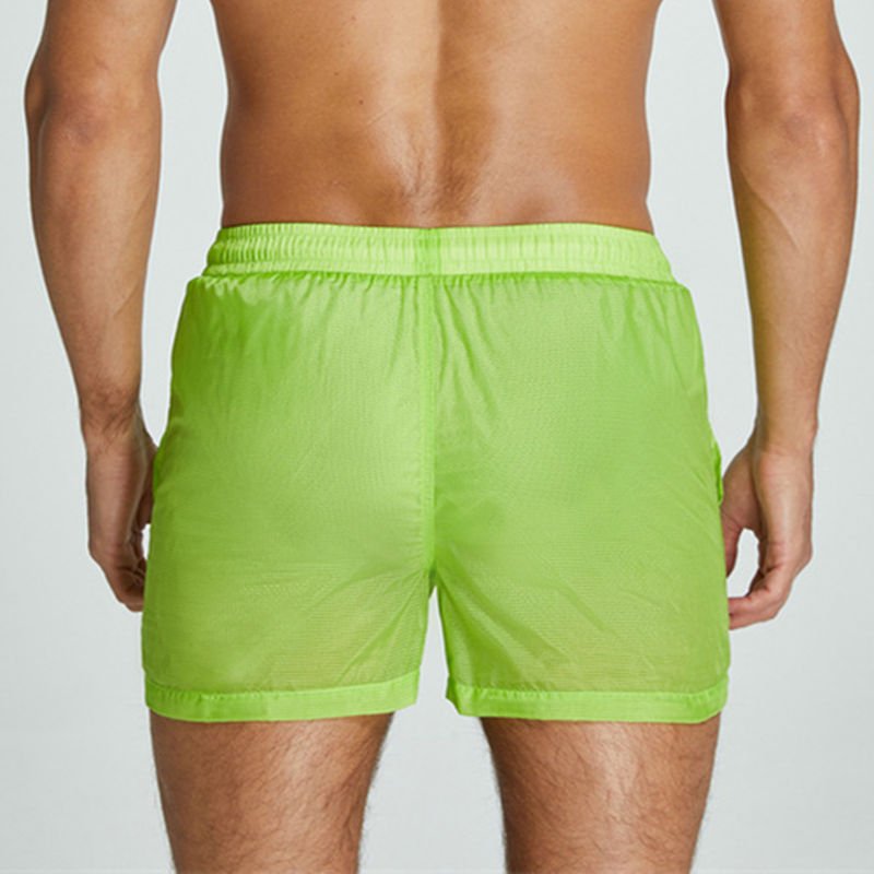 Transparent Pocketed Board Shorts