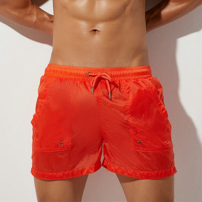 Transparent Pocketed Board Shorts